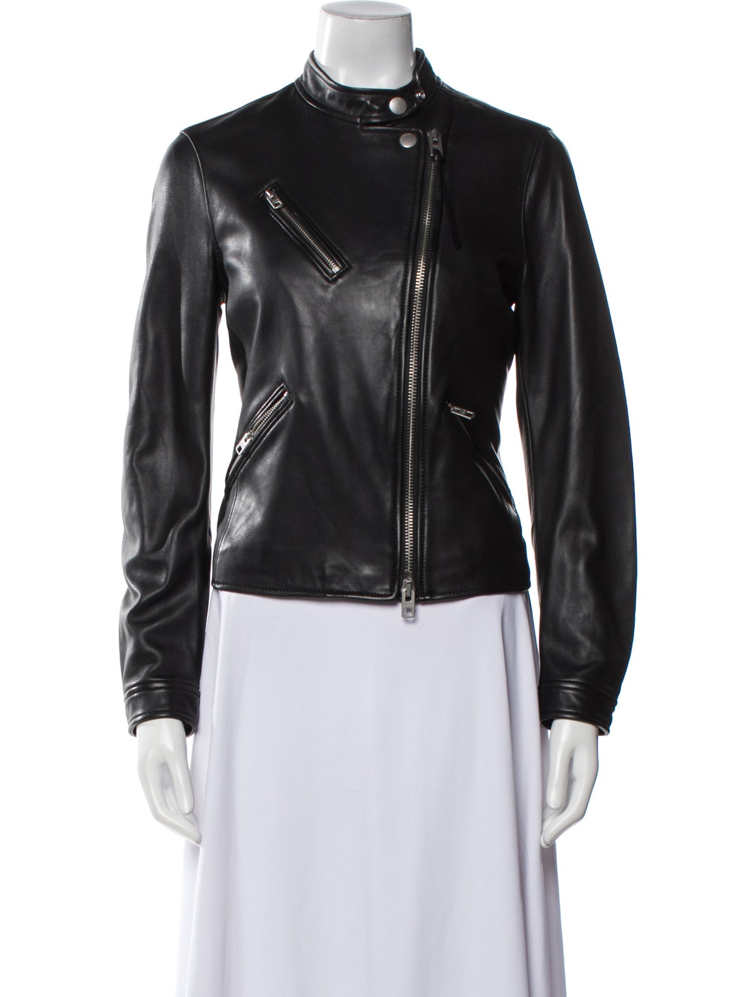 Coach Leather Biker Jacket