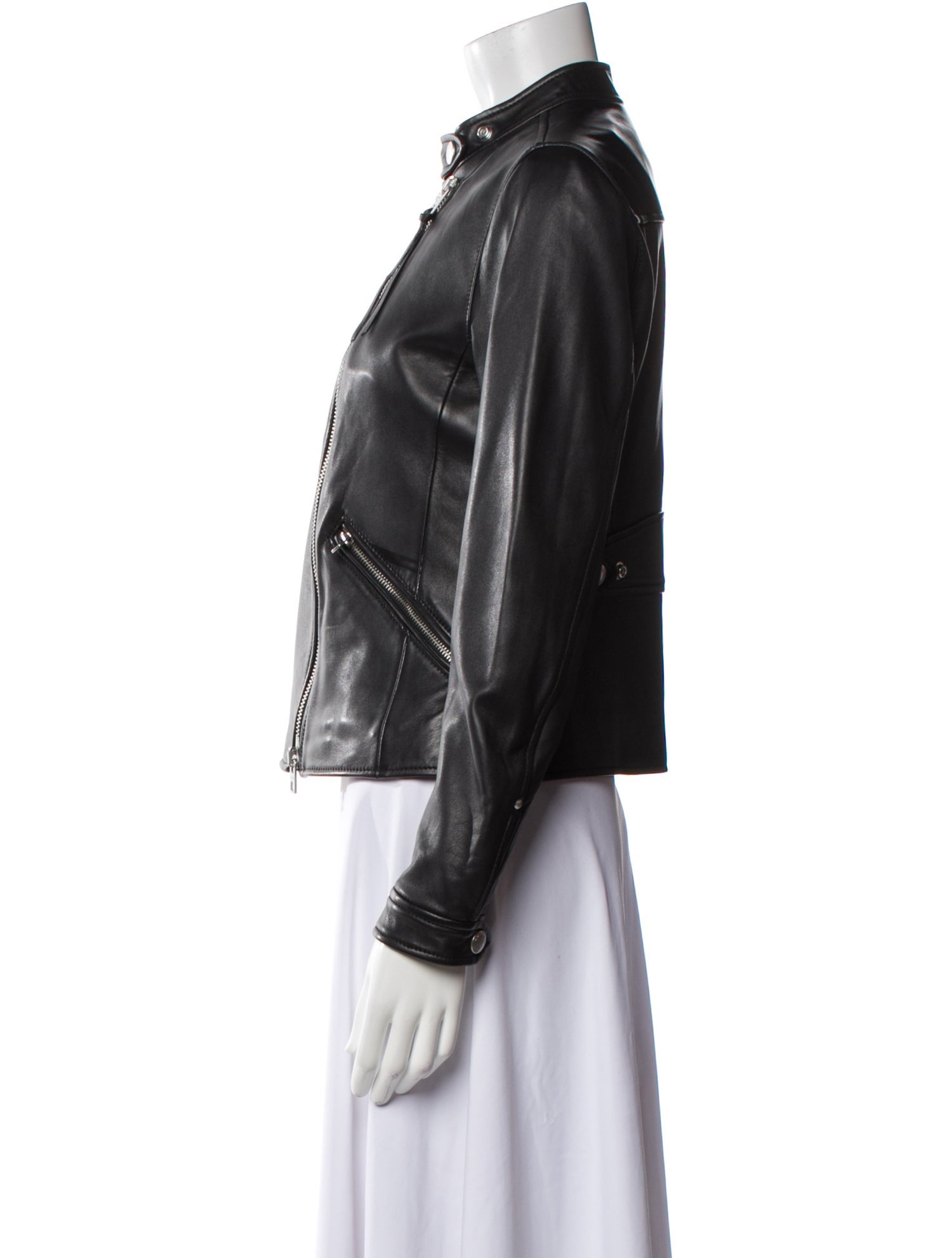 Coach Leather Biker Jacket