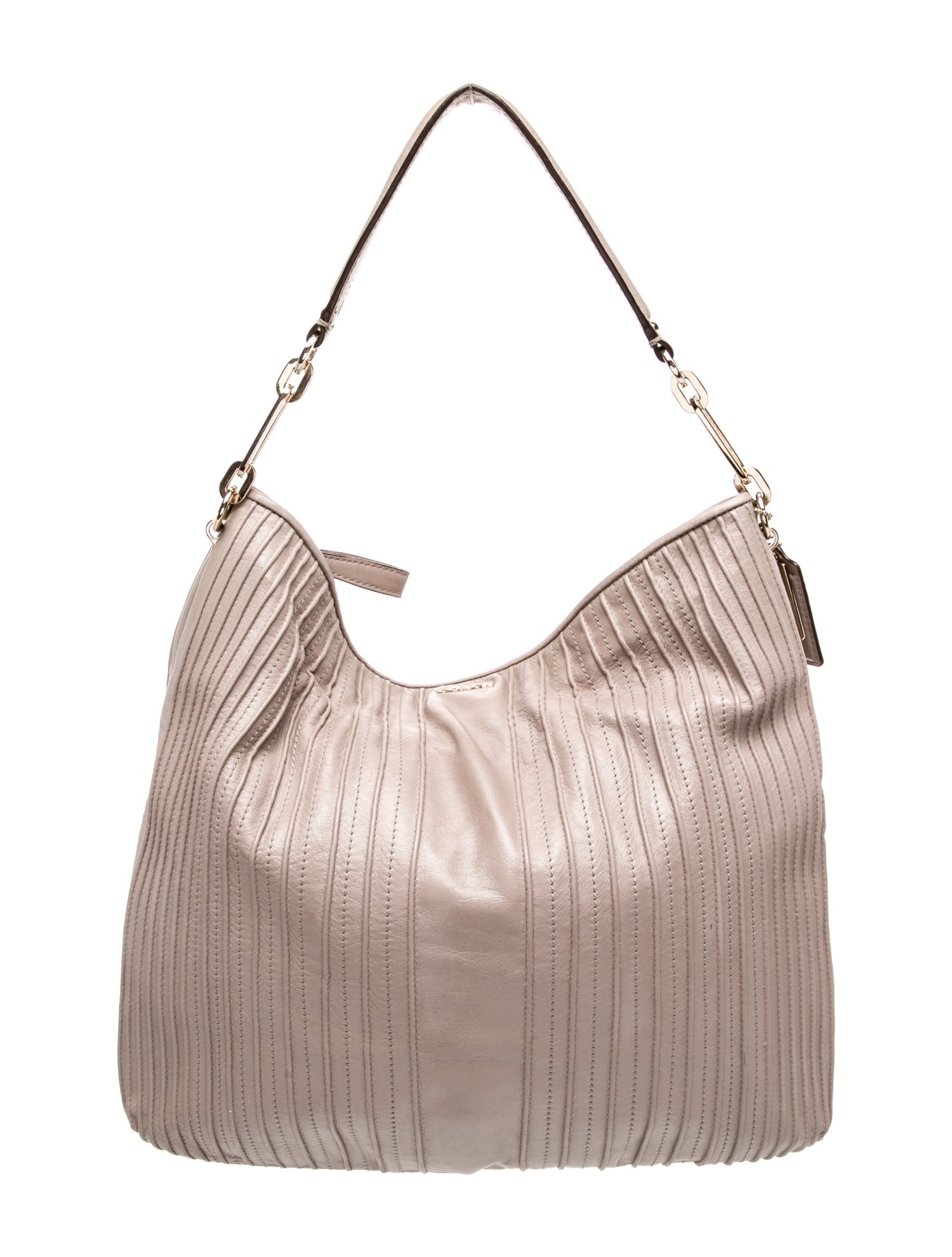 Coach Leather Top Handle Bag