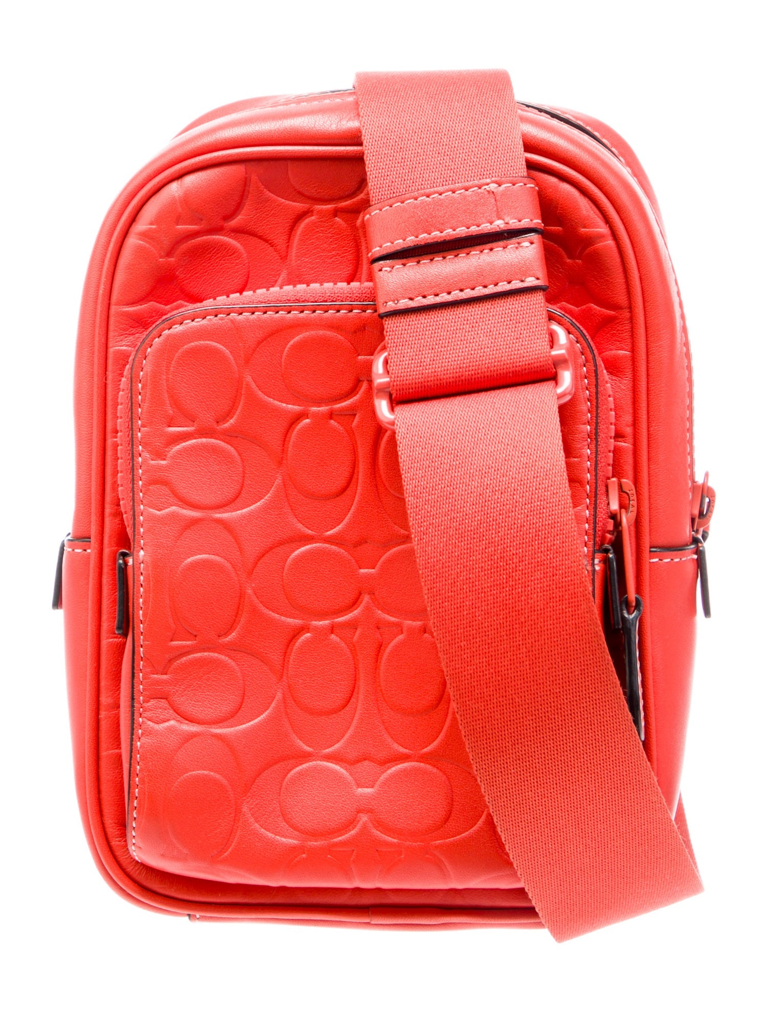 Coach Leather Backpack