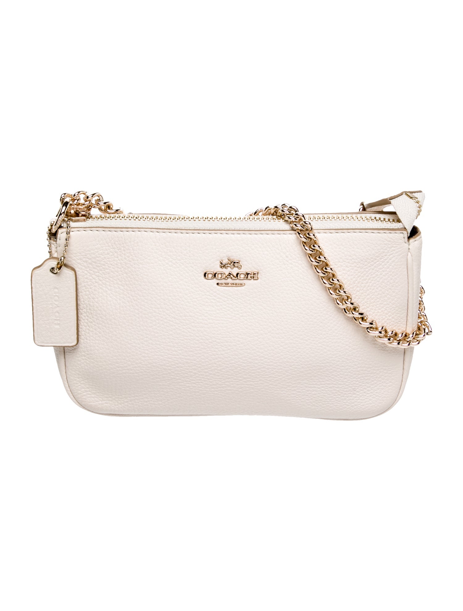 Coach Leather Top Handle Bag