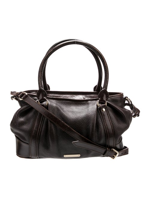 Coach Leather Top Handle Bag