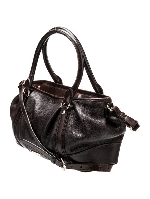 Coach Leather Top Handle Bag