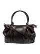 Coach Leather Top Handle Bag