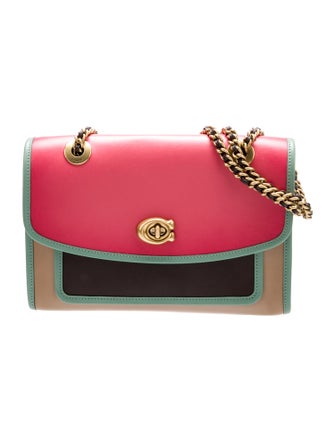 Coach Leather Shoulder Bag