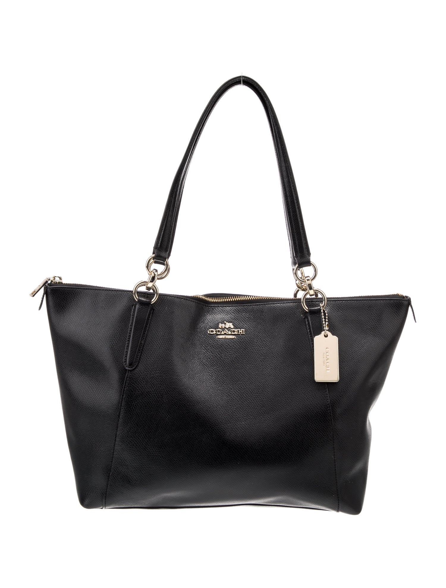Coach Leather Top Handle Bag
