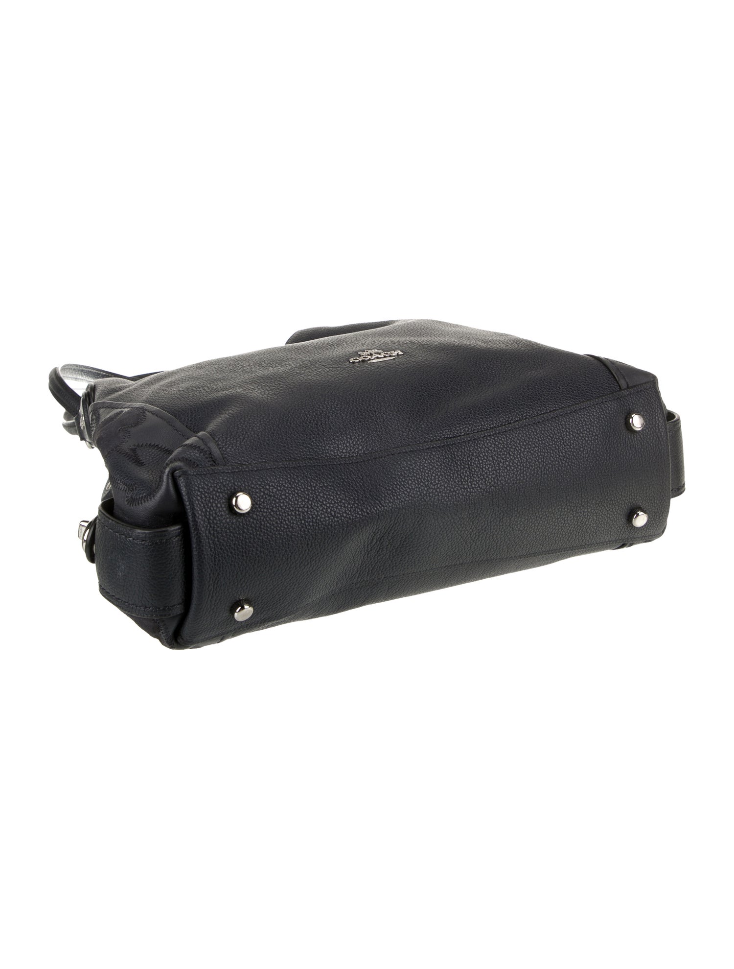 Coach Leather Top Handle Bag