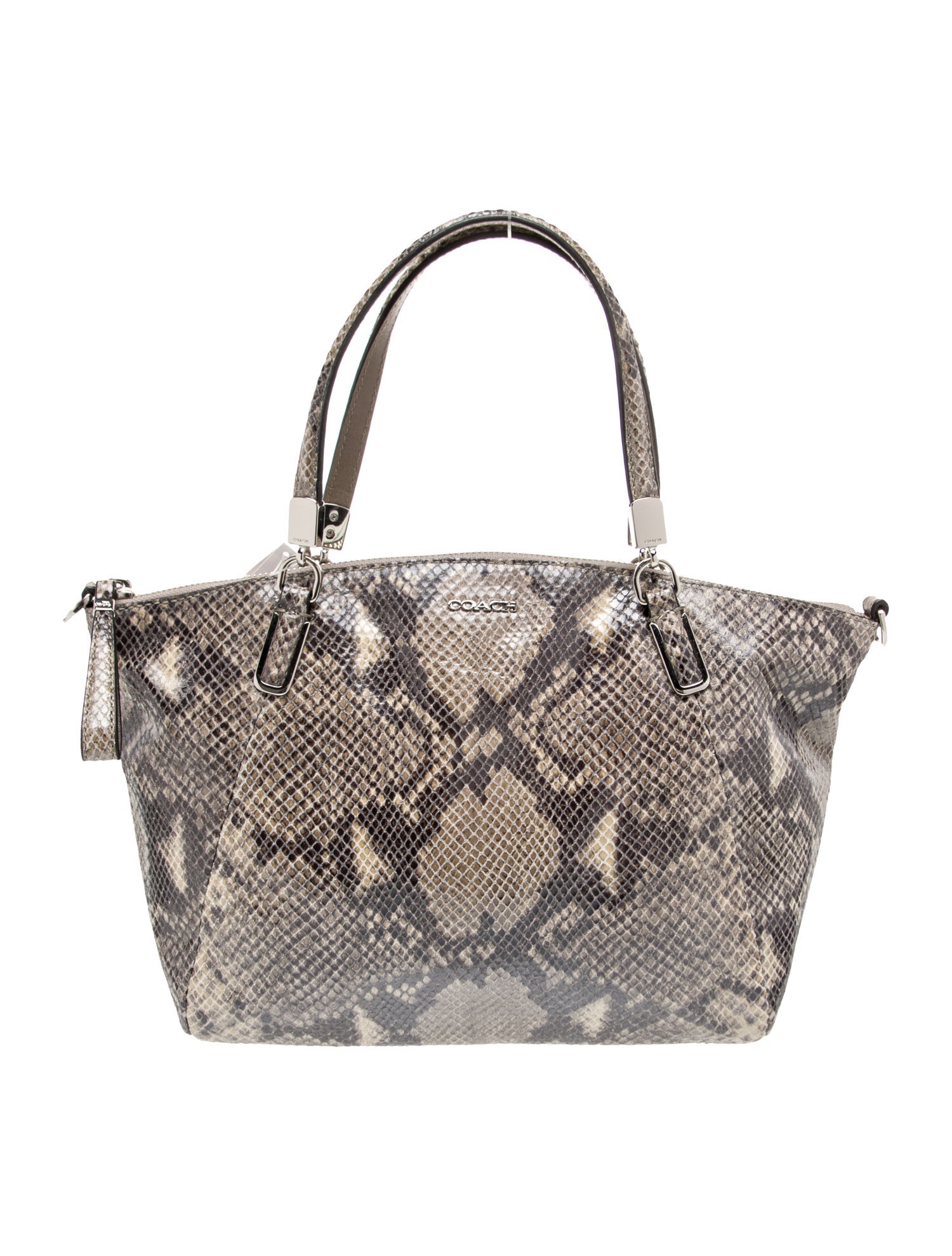 Coach Leather Top Handle Bag w/ Tags