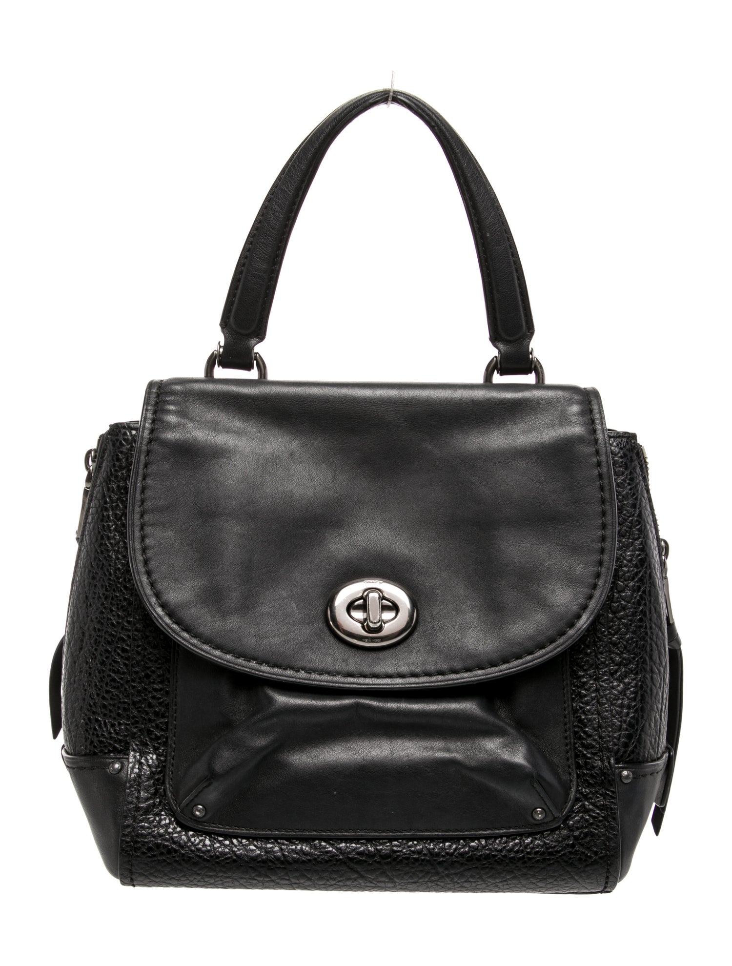 Coach Leather Backpack