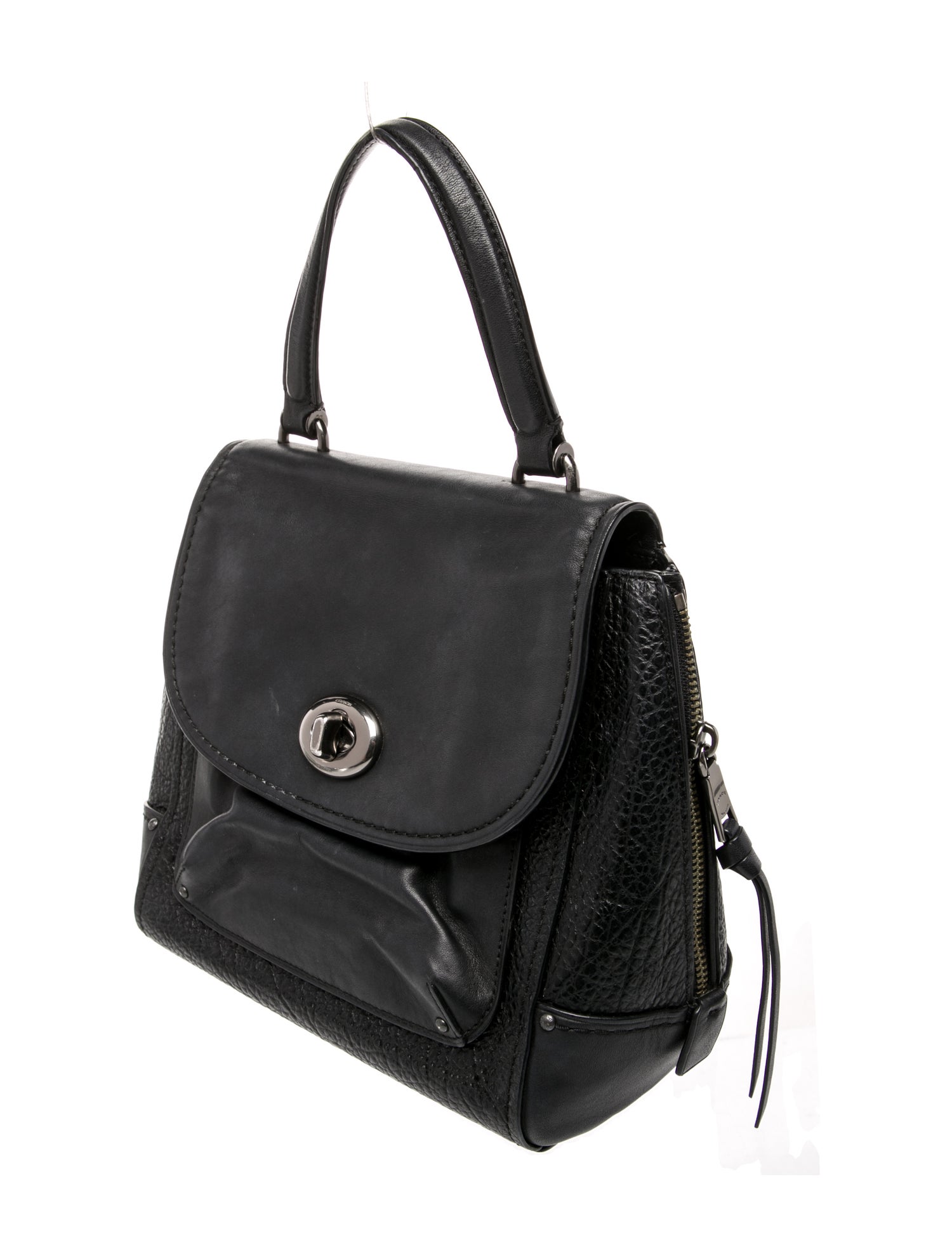 Coach Leather Backpack