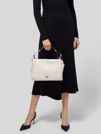 Coach Leather Top Handle Bag Vintage