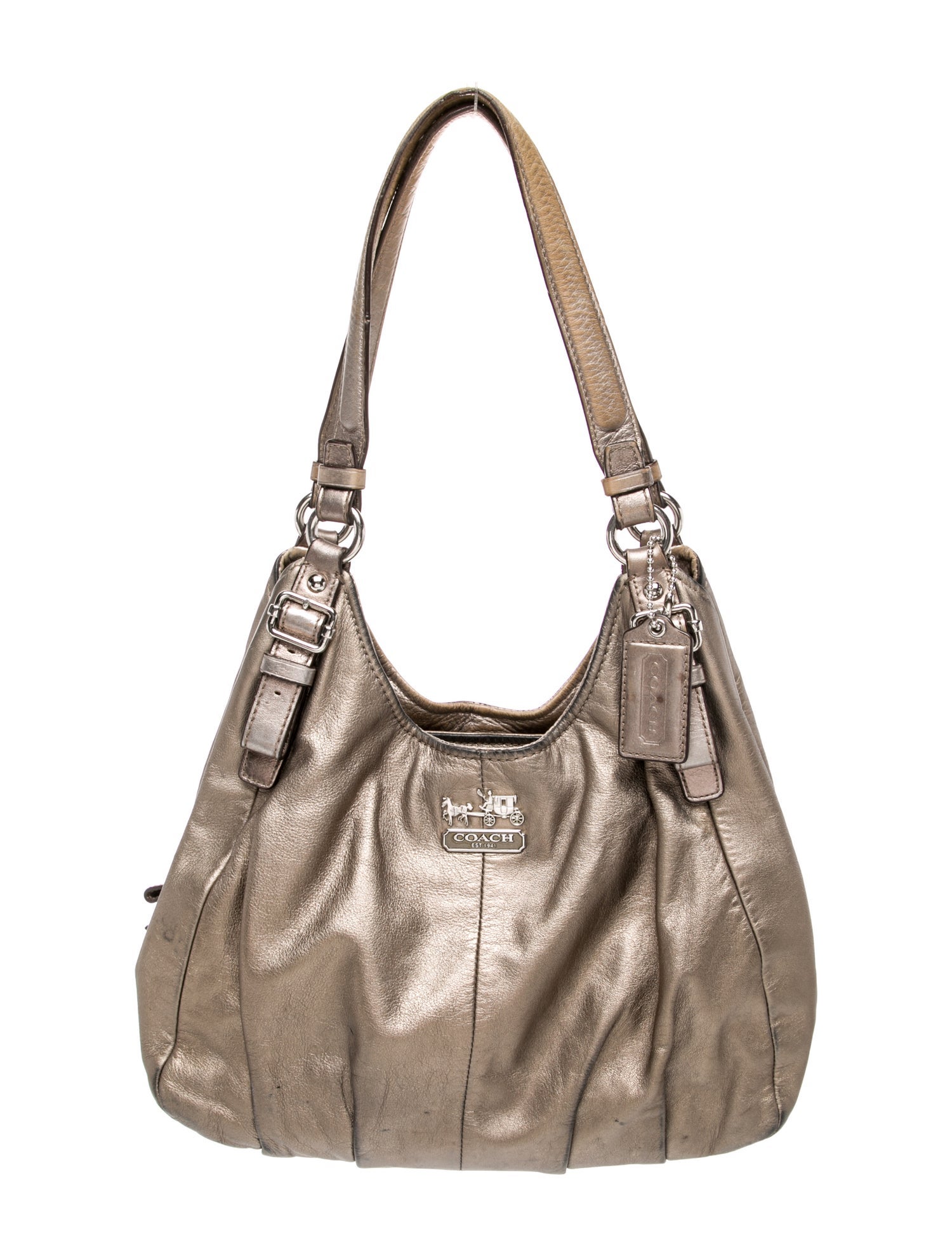 Coach Leather Shoulder Bag Vintage