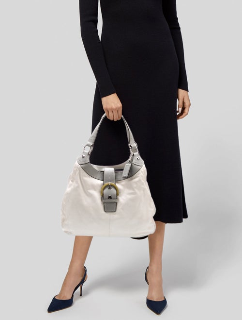 Coach Tessuto Nylon Top Handle Bag