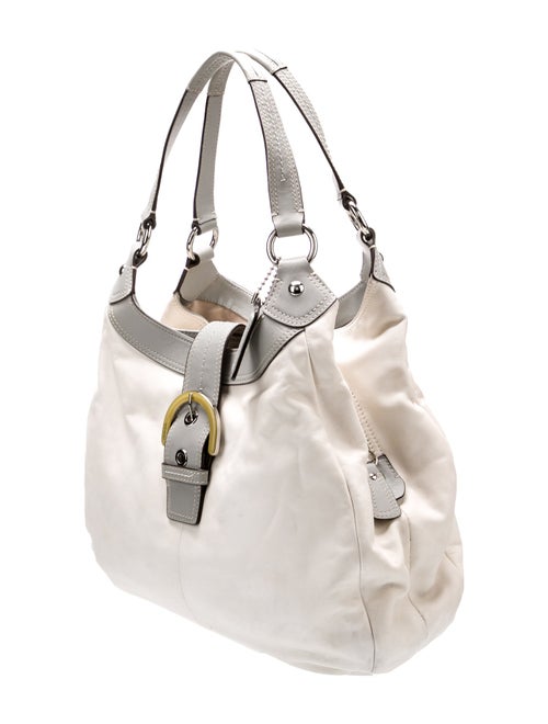 Coach Tessuto Nylon Top Handle Bag