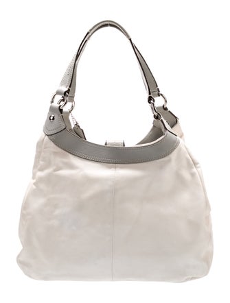 Coach Tessuto Nylon Top Handle Bag