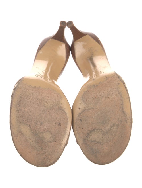 Coach Satin Printed Slides