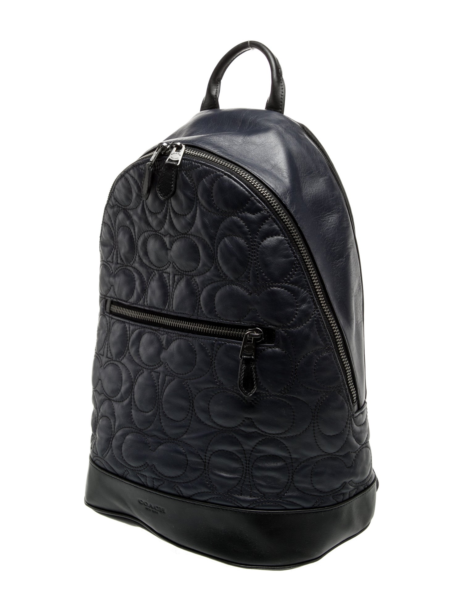 Coach Leather Backpack
