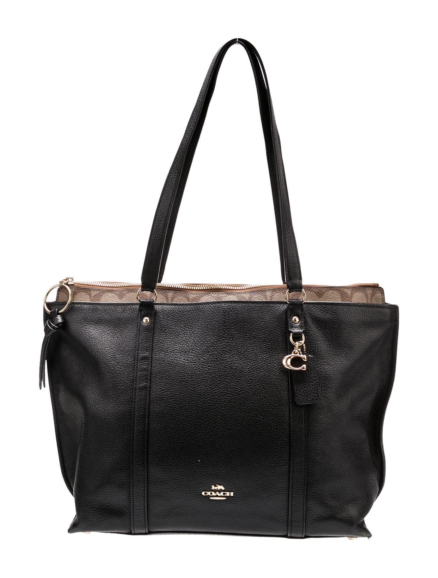 Coach Leather Shoulder Bag