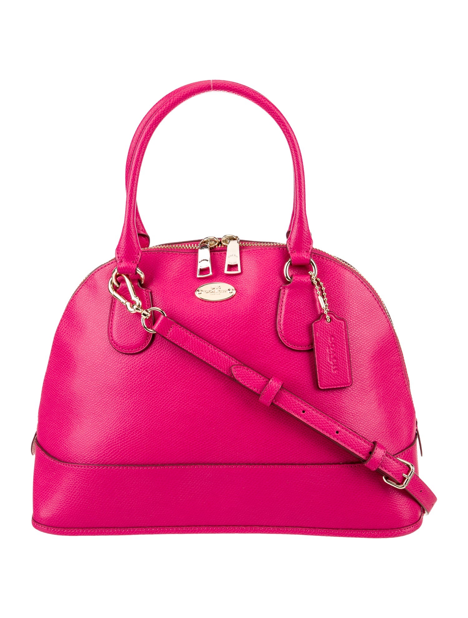 Coach Leather Top Handle Bag