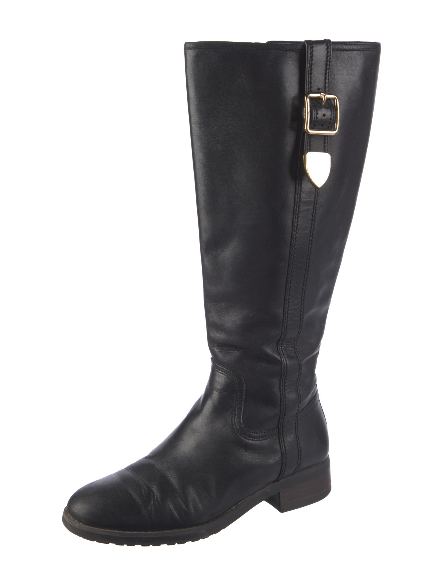 Coach Leather Riding Boots