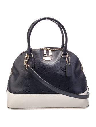 Coach Leather Top Handle Bag