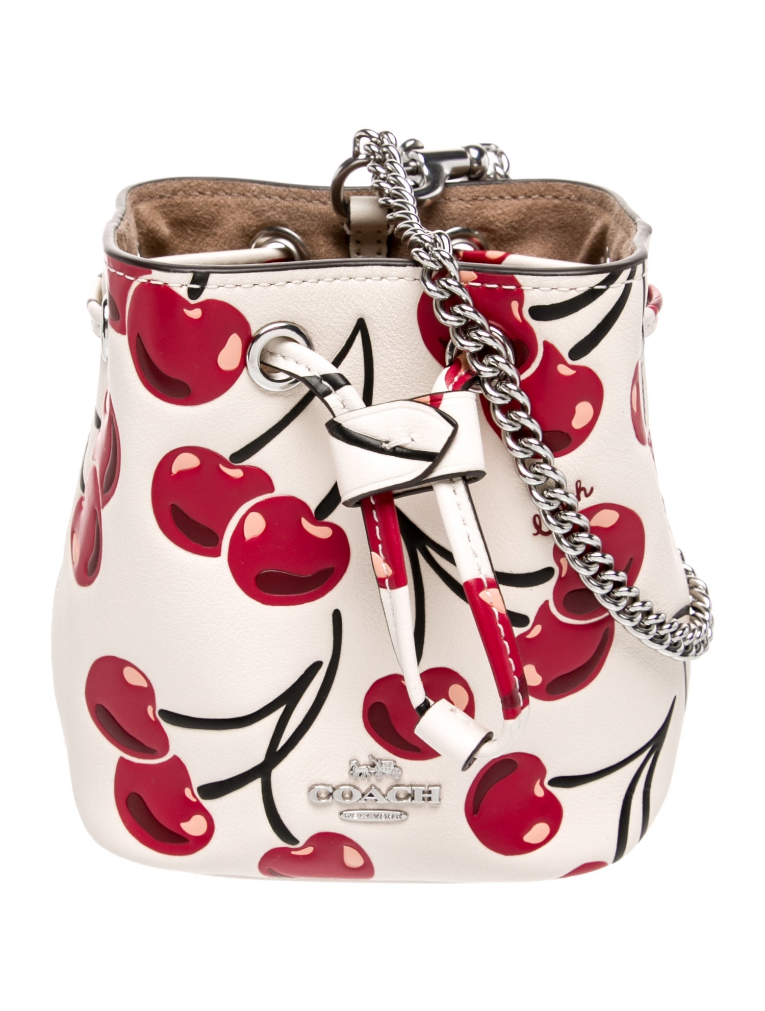 Coach Leather Bucket Bag