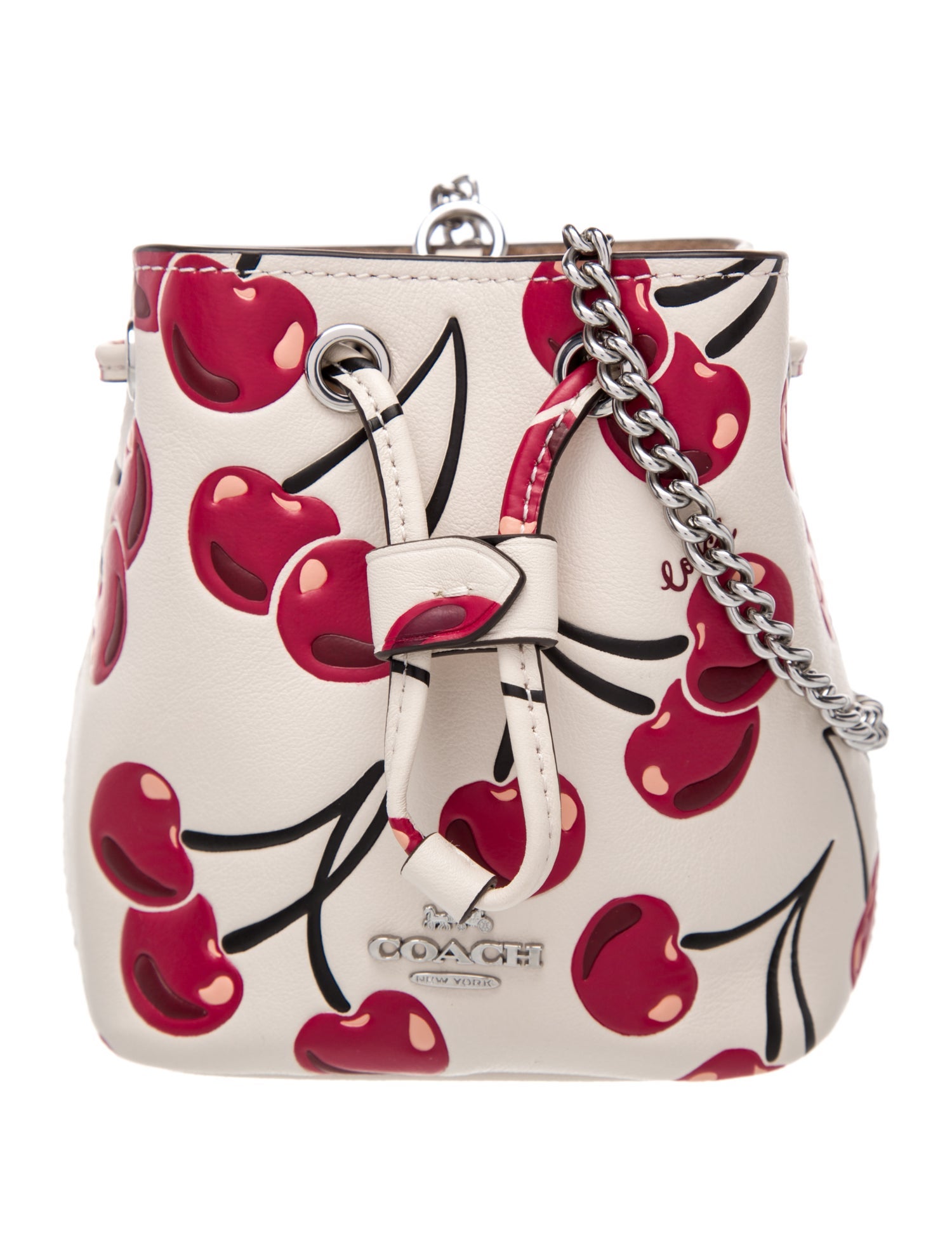 Coach Leather Minaudière