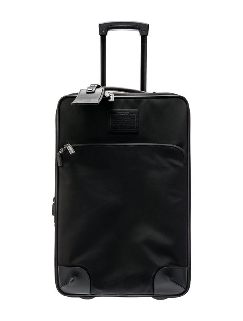 Coach Canvas Suitcase