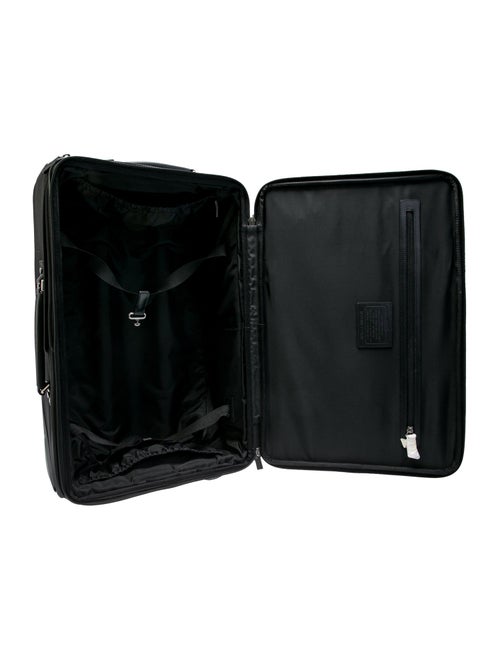 Coach Canvas Suitcase