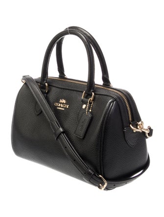 Coach Leather Top Handle Bag