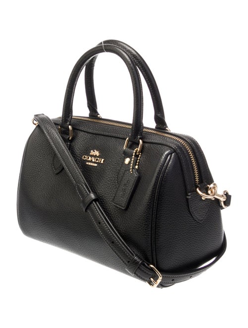 Coach Leather Top Handle Bag