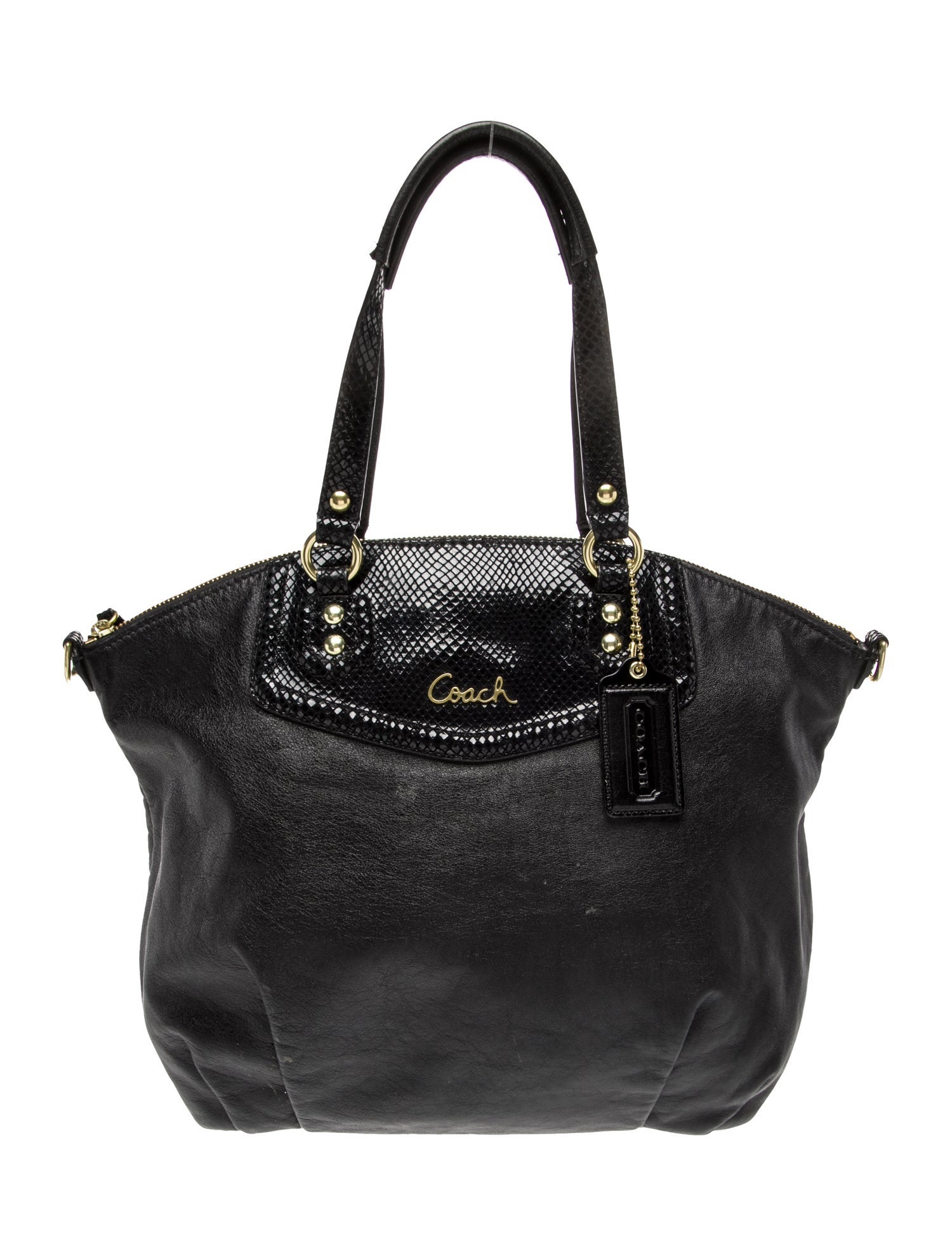 Coach Leather Tote