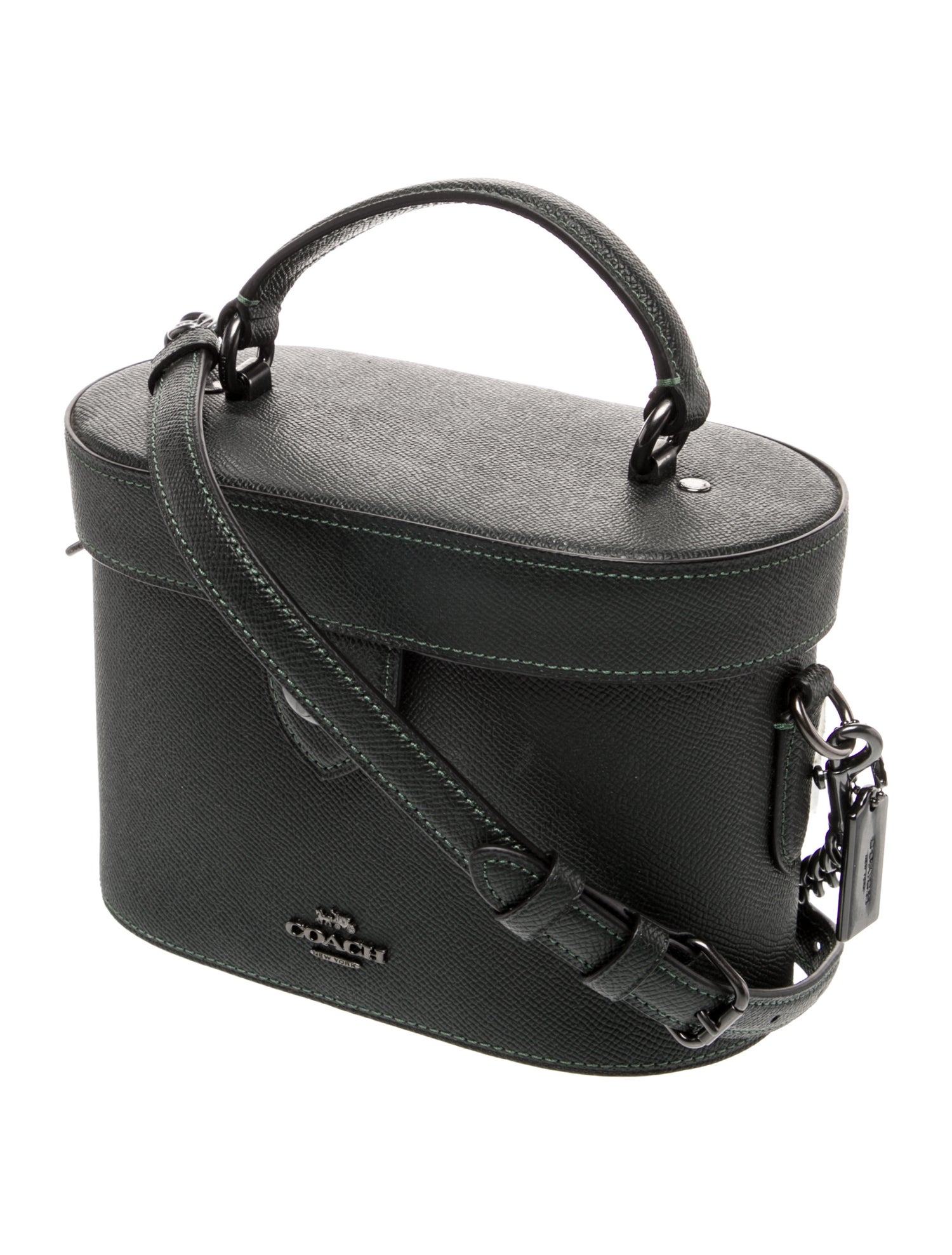 Coach Leather Top Handle Bag