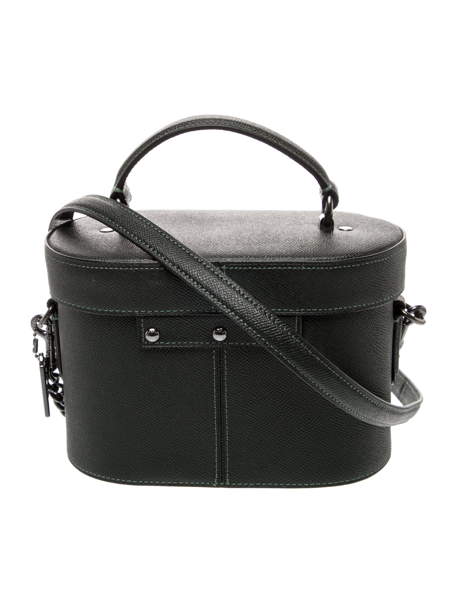 Coach Leather Top Handle Bag