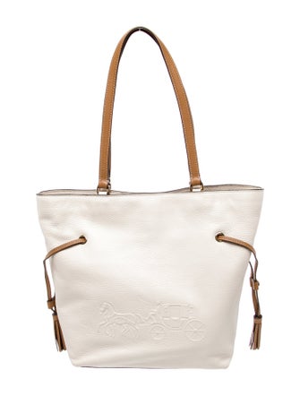 Coach Leather Tote