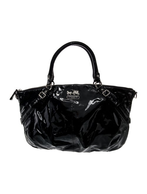 Coach Patent Leather Top Handle Bag