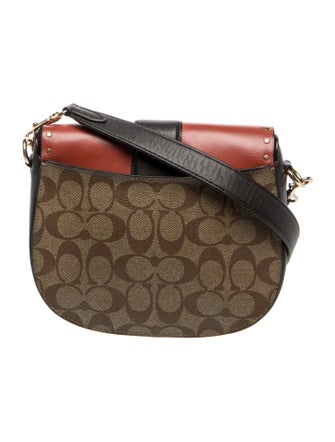 Coach Leather Shoulder Bag