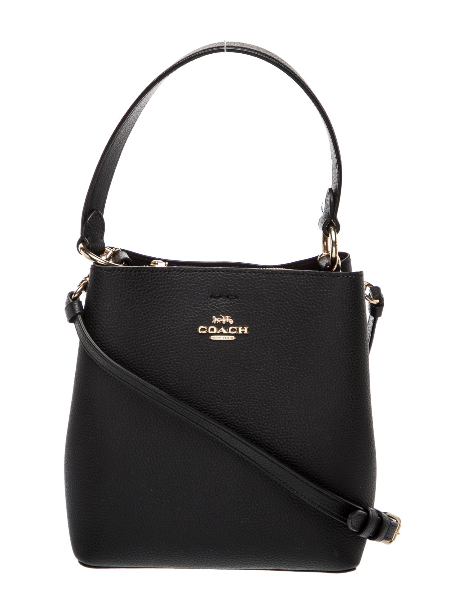 Coach Leather Bucket Bag
