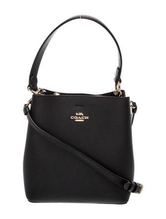 Coach Leather Bucket Bag