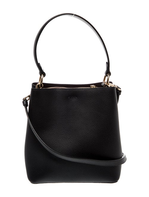 Coach Leather Bucket Bag
