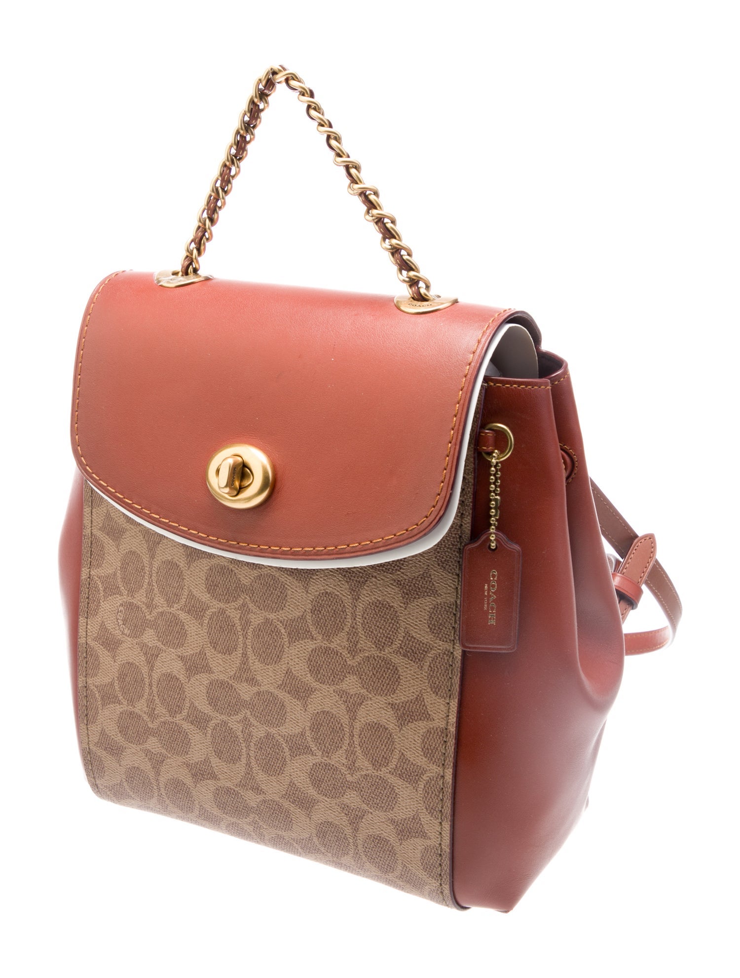 Coach Leather Backpack w/ Tags