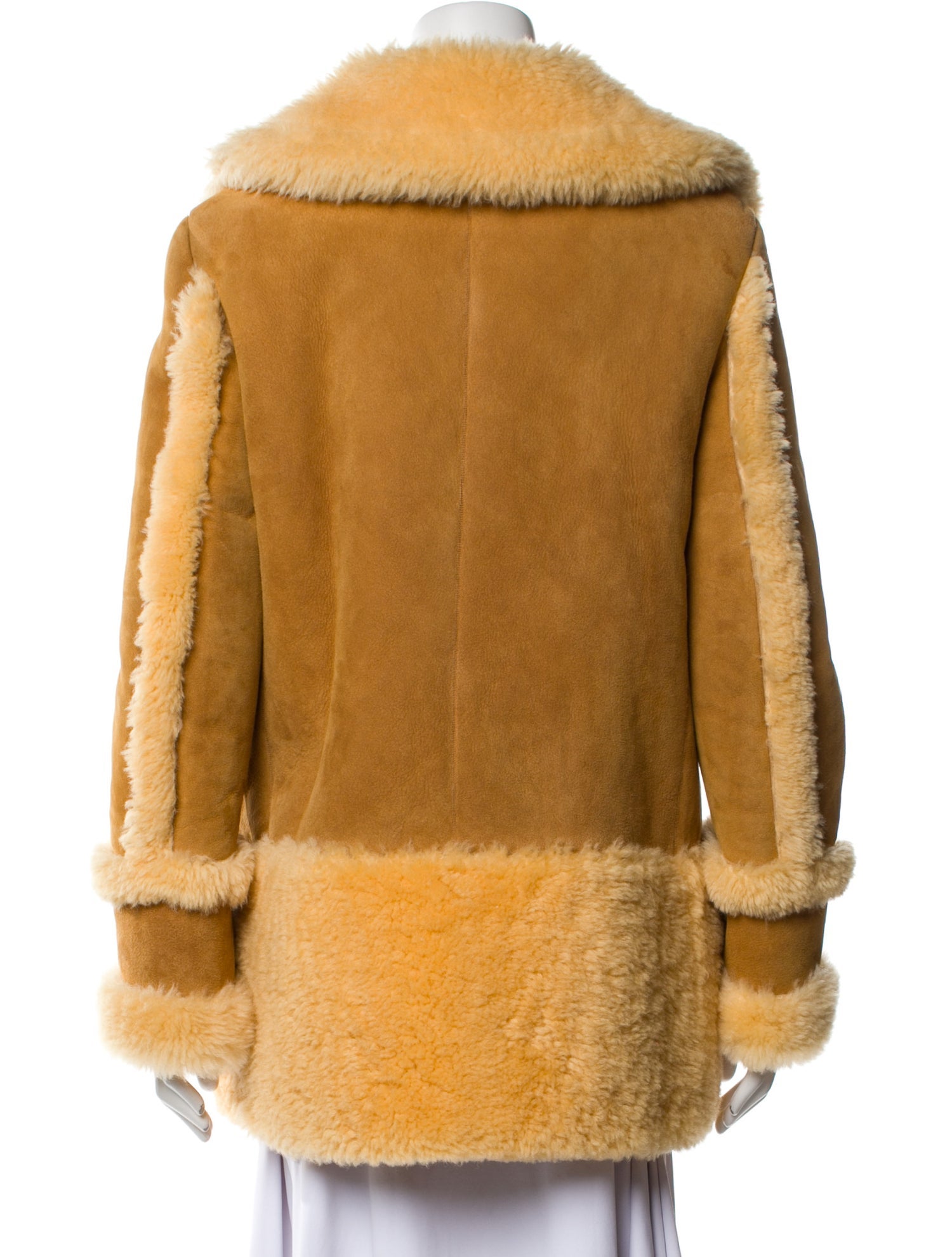 Coach Shearling Faux Fur Jacket