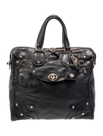 Coach Leather Top Handle Bag