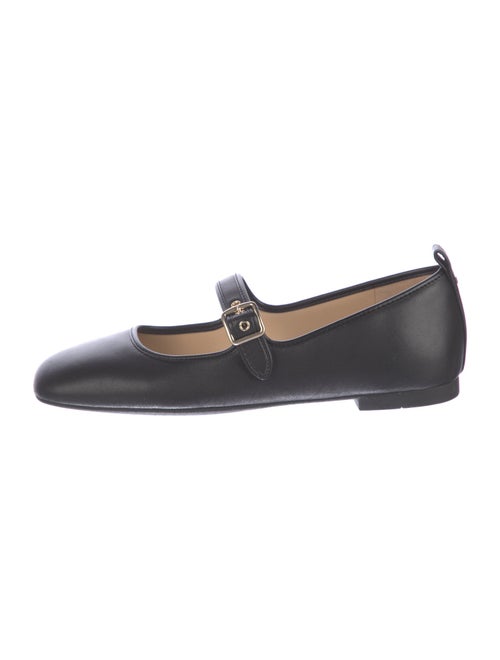 Coach Leather Mary Jane Flats