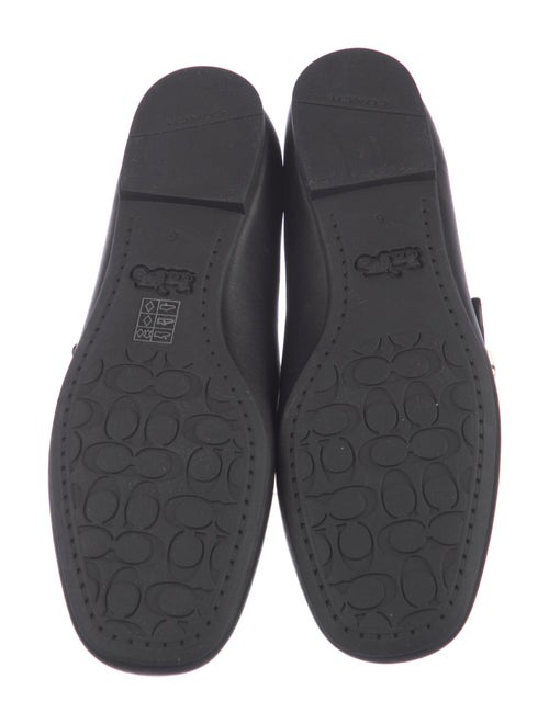 Coach Leather Mary Jane Flats