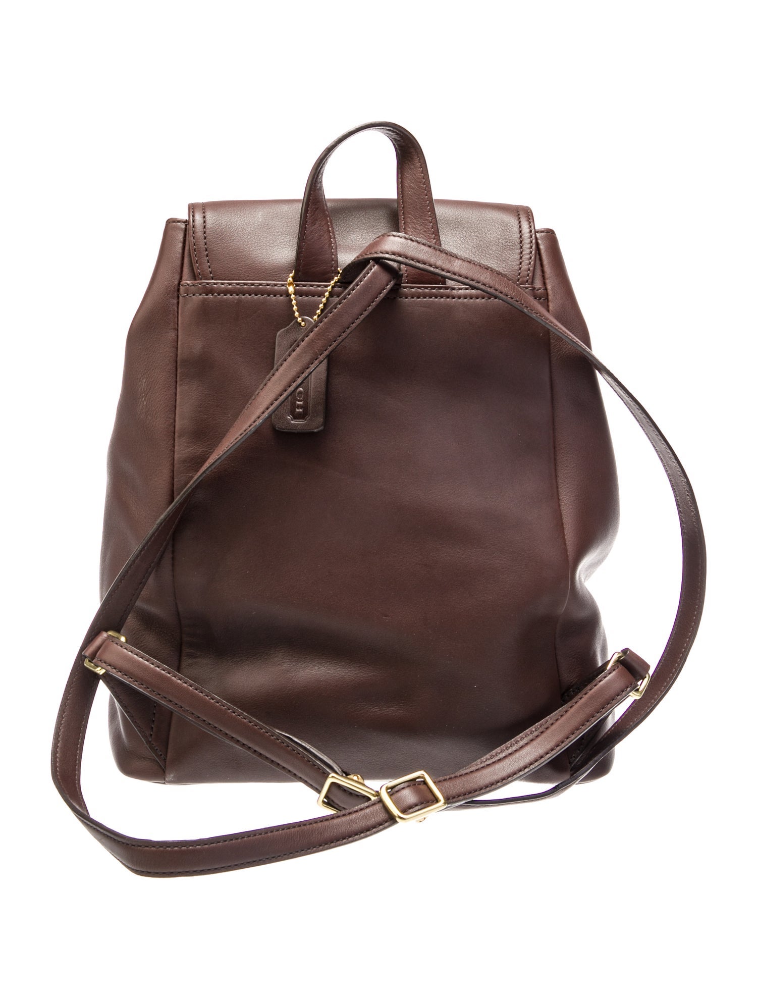 Coach Leather Backpack