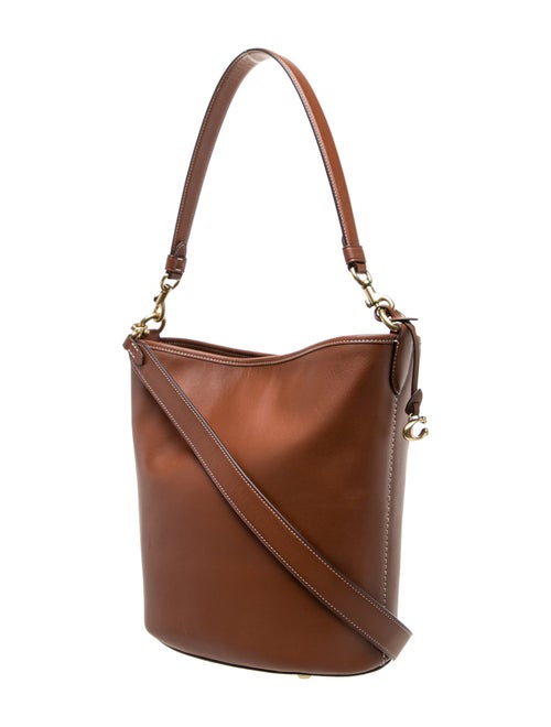 Coach Leather Bucket Bag