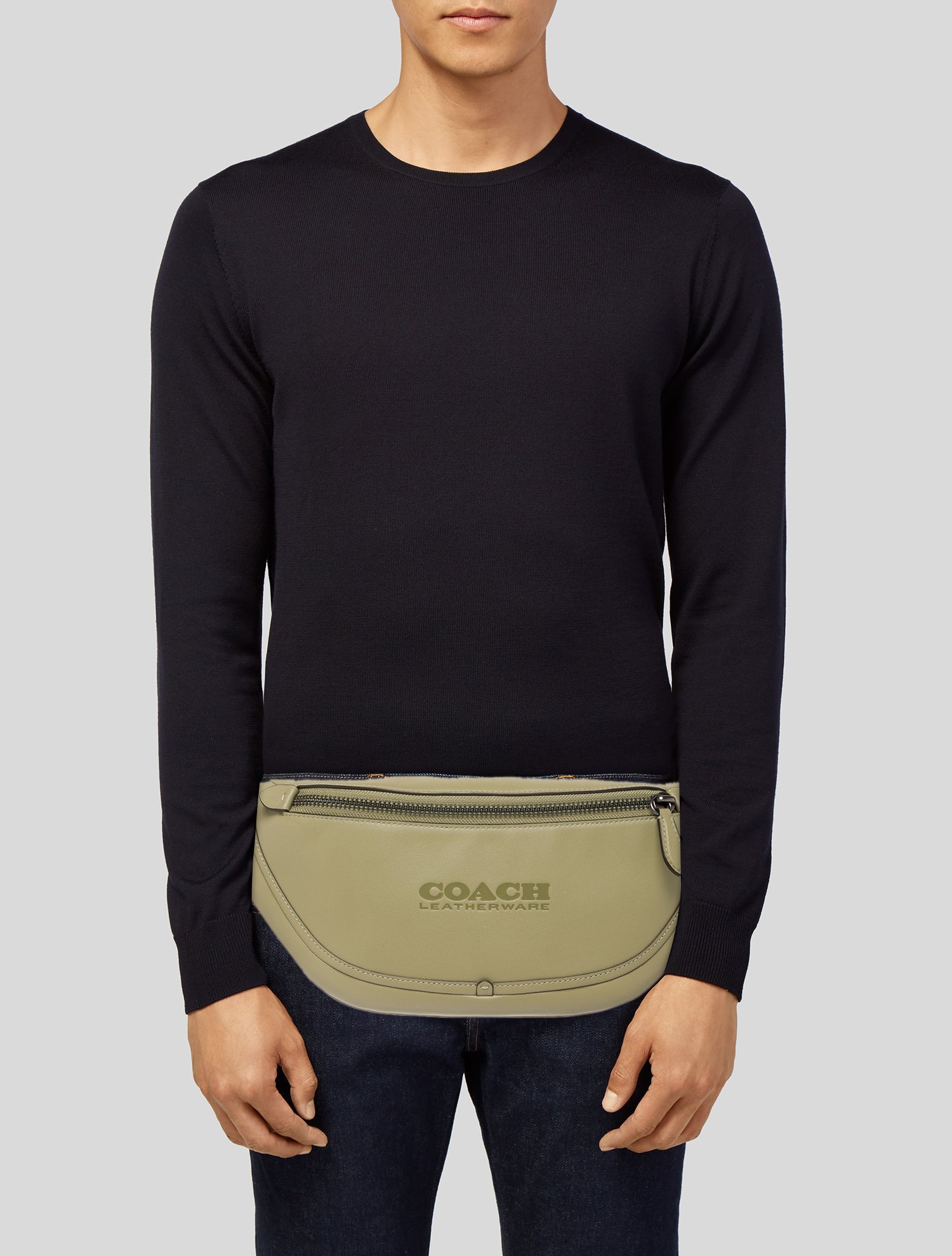 Coach Leather Belt Bag