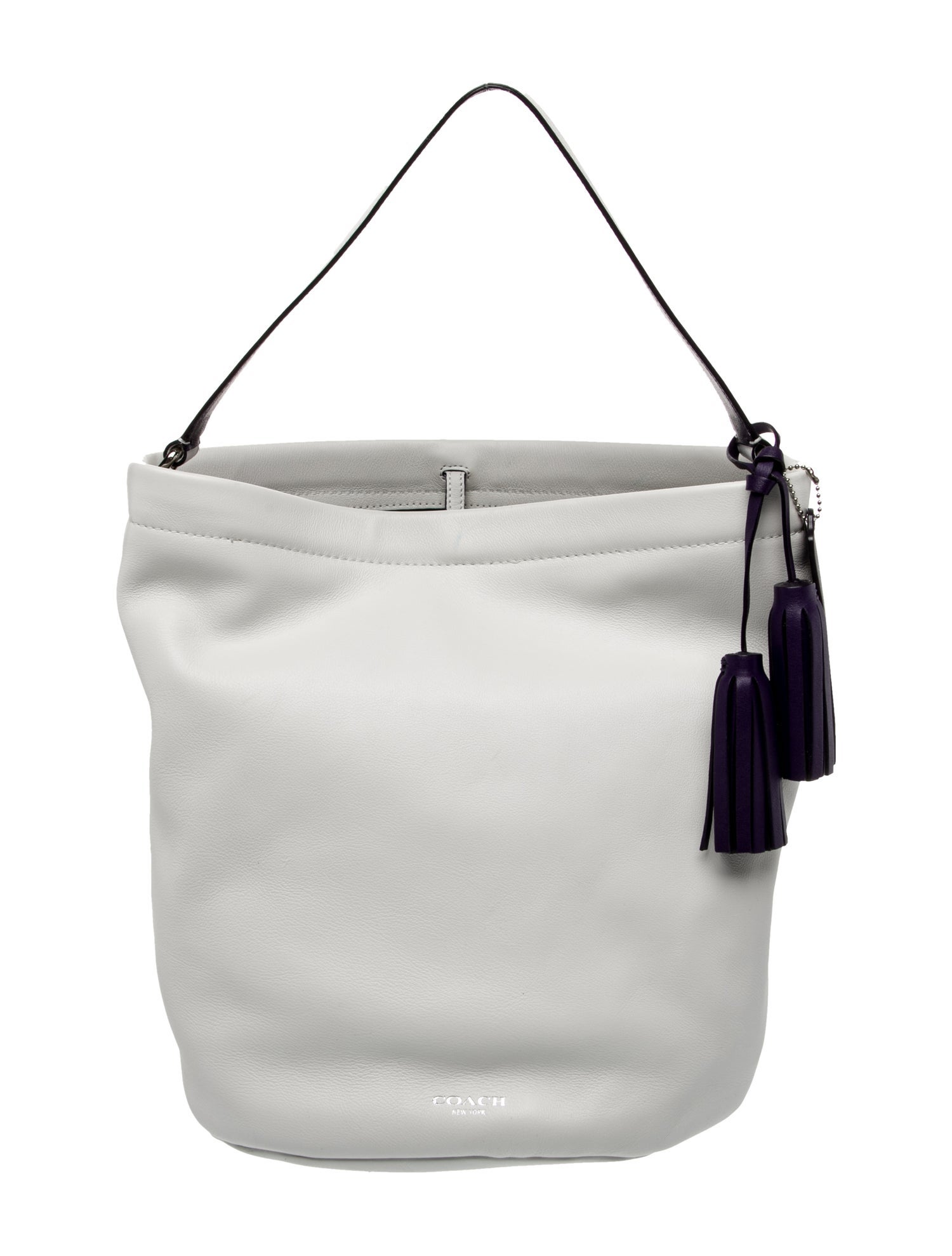 Coach Leather Bucket Bag