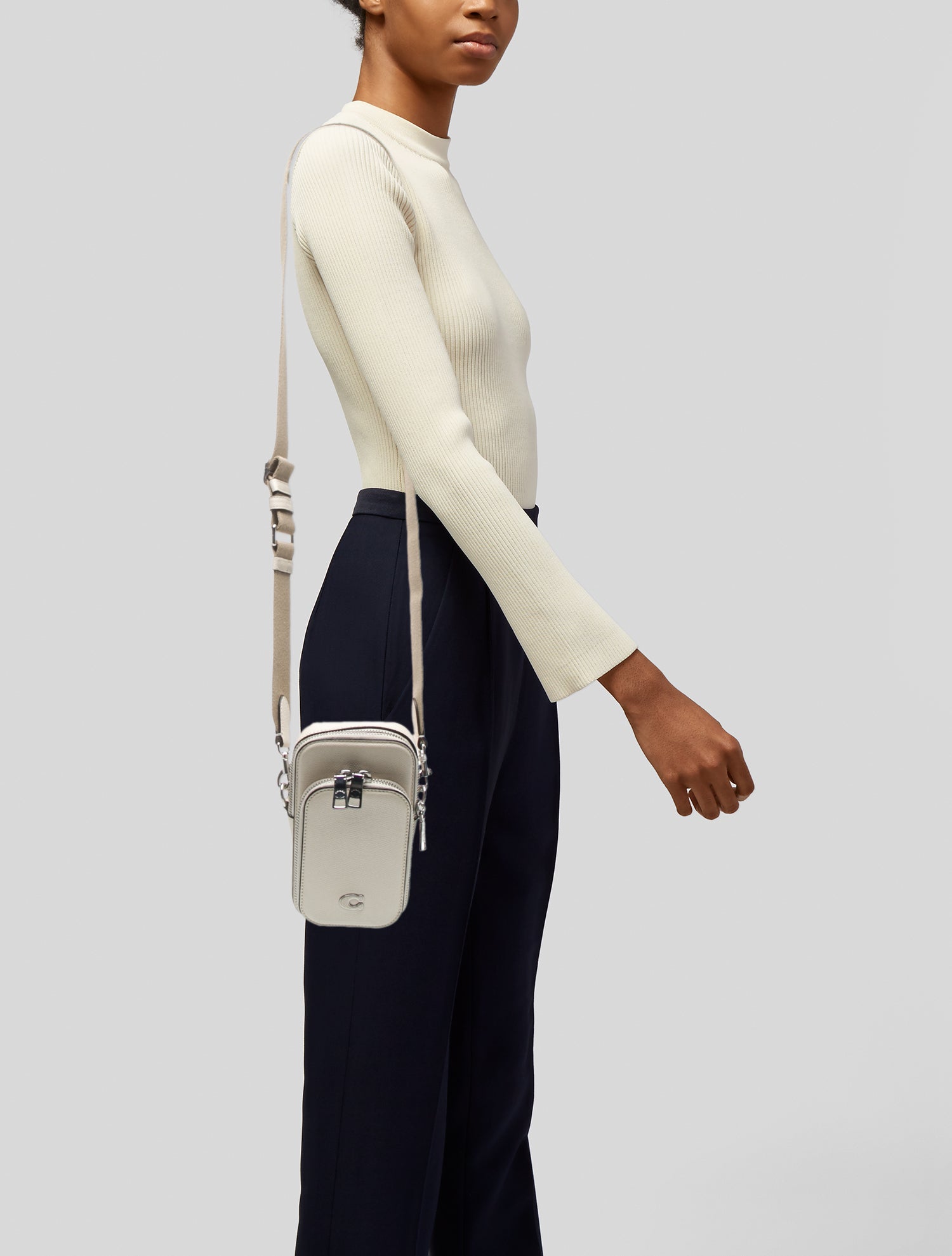 Coach Leather Messenger Bag